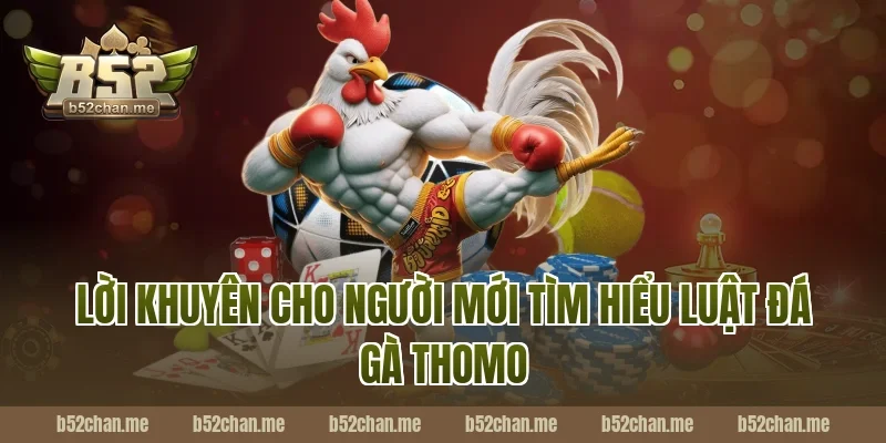 Lời khuyên cho người mới tìm hiểu luật đá gà thomo